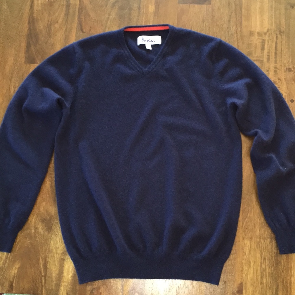 Boden mens cashmere sweater, L